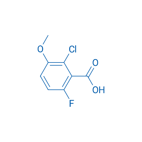 2-Chloro-6-fluoro-3-methoxybenzoic acid 250mg