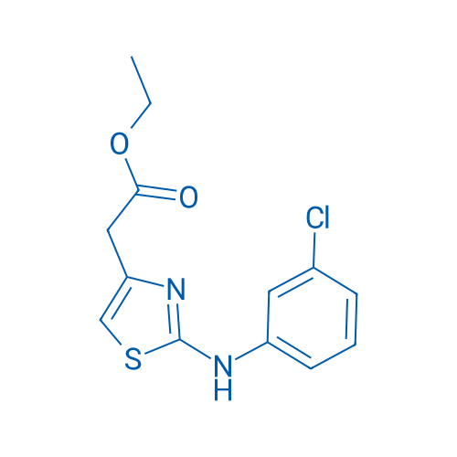 Ethyl 2-(2-((3-chlorophenyl)amino)thiazol-4-yl)acetate 5g