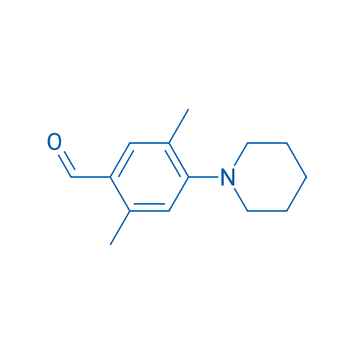 2,5-Dimethyl-4-(piperidin-1-yl)benzaldehyde 1g