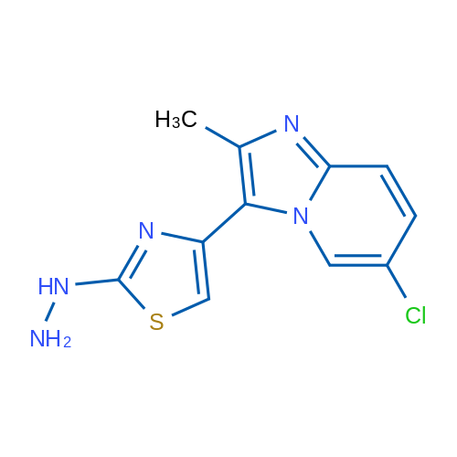 4-(6-Chloro-2-methylimidazo[1,2-a]pyridin-3-yl)-2-hydrazinylthiazole 1g