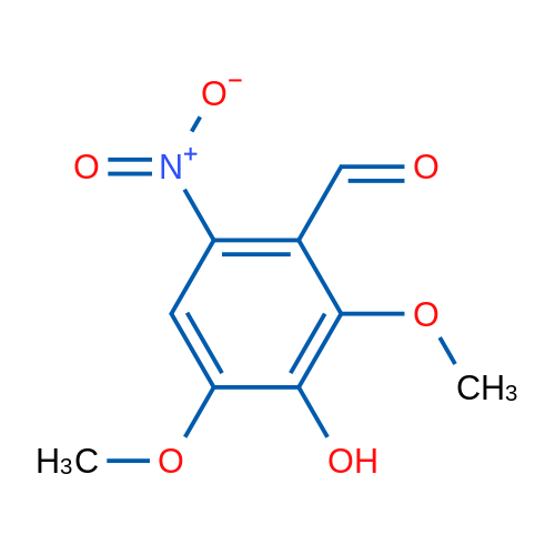 3-Hydroxy-2,4-dimethoxy-6-nitrobenzaldehyde 1g