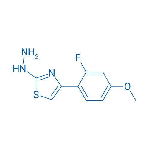 4-(2-Fluoro-4-methoxyphenyl)-2-hydrazinylthiazole 1g