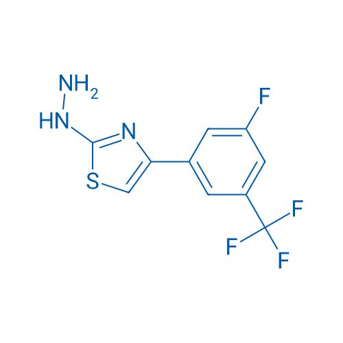 4-(3-Fluoro-5-(trifluoromethyl)phenyl)-2-hydrazinylthiazole 1g