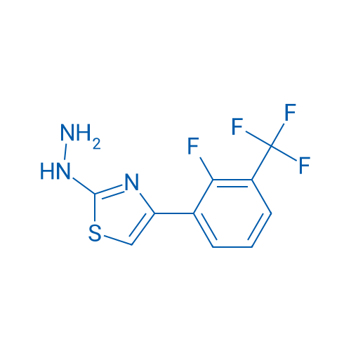 4-(2-Fluoro-3-(trifluoromethyl)phenyl)-2-hydrazinylthiazole 1g