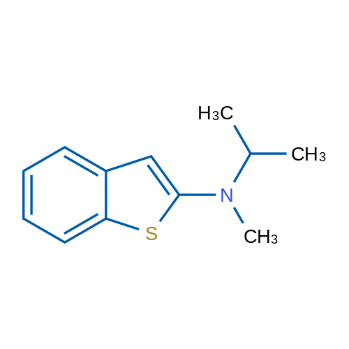 N-Isopropyl-N-methylbenzo[b]thiophen-2-amine 5g