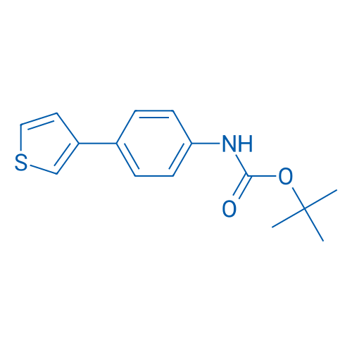 tert-Butyl (4-(thiophen-3-yl)phenyl)carbamate 1g