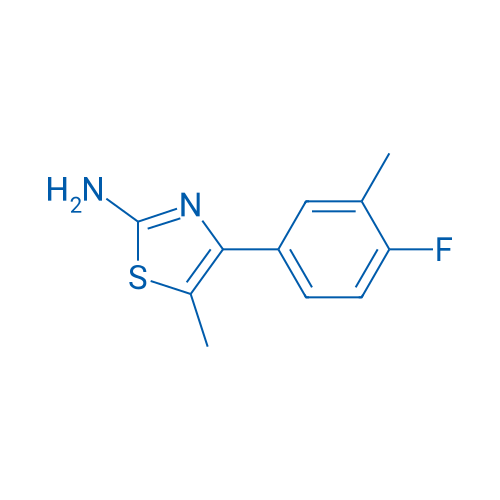 4-(4-Fluoro-3-methylphenyl)-5-methylthiazol-2-amine 1g