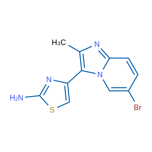 4-(6-Bromo-2-methylimidazo[1,2-a]pyridin-3-yl)thiazol-2-amine 1g
