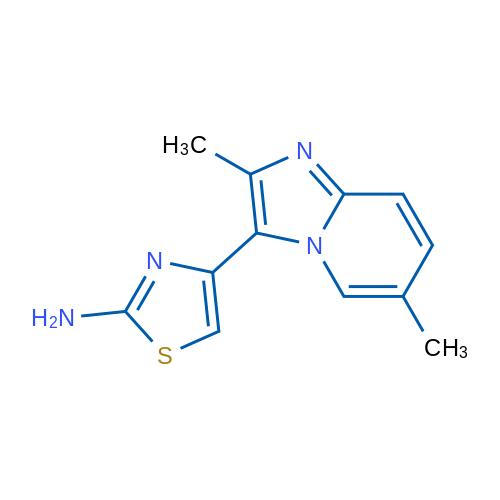 4-(2,6-Dimethylimidazo[1,2-a]pyridin-3-yl)thiazol-2-amine 1g