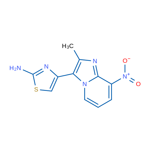4-(2-Methyl-8-nitroimidazo[1,2-a]pyridin-3-yl)thiazol-2-amine 1g