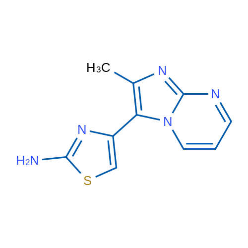4-(2-Methyl-imidazo[1,2-a]pyrimidin-3-yl)-thiazol-2-ylamine 1g