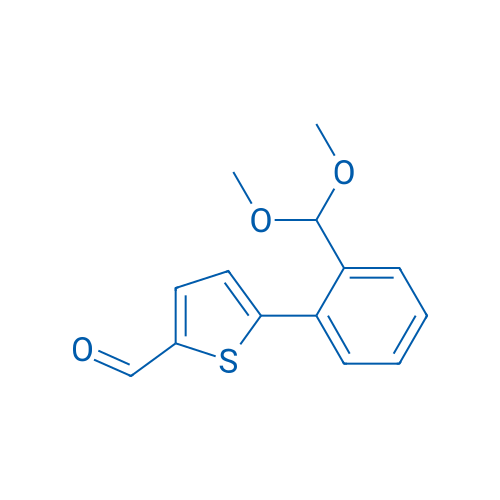 5-(2-(Dimethoxymethyl)phenyl)thiophene-2-carbaldehyde 1g