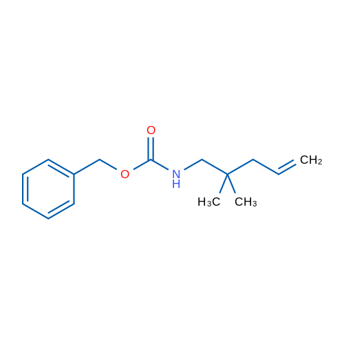 Benzyl (2,2-dimethylpent-4-en-1-yl)carbamate 1g