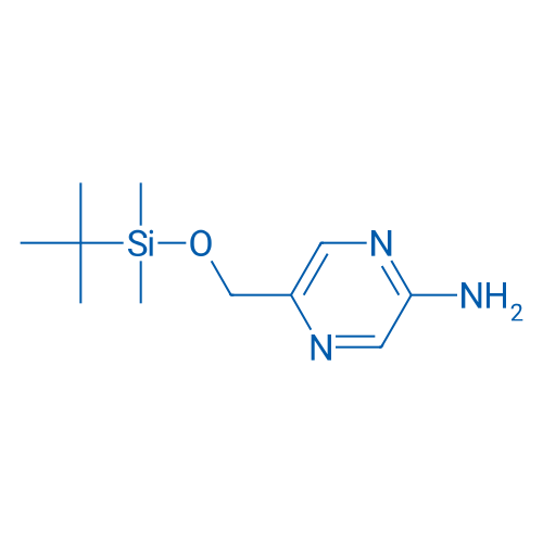5-(((tert-Butyldimethylsilyl)oxy)methyl)pyrazin-2-amine 5g