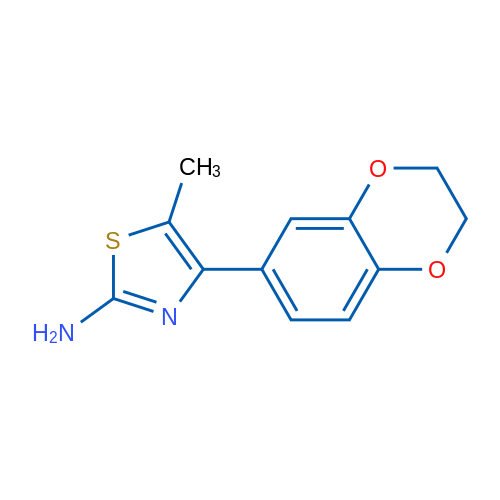 4-(2,3-Dihydrobenzo[b][1,4]dioxin-6-yl)-5-methylthiazol-2-amine 5g