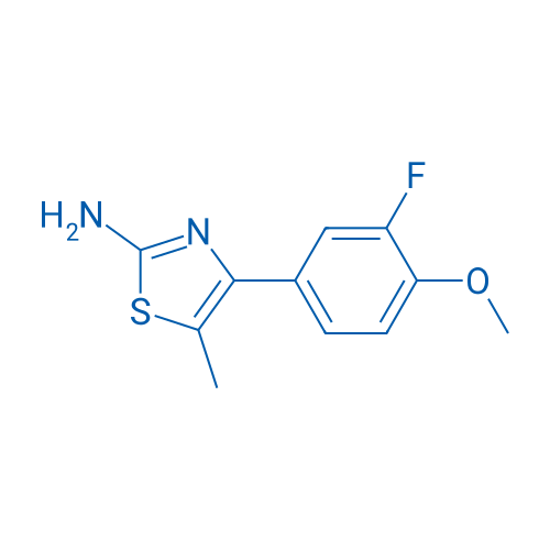 4-(3-Fluoro-4-methoxyphenyl)-5-methylthiazol-2-amine 1g