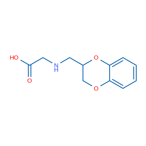 2-(((2,3-Dihydrobenzo[b][1,4]dioxin-2-yl)methyl)amino)acetic acid 1g