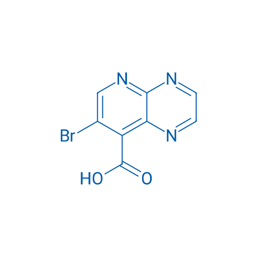7-Bromopyrido[2,3-b]pyrazine-8-carboxylic acid 5g