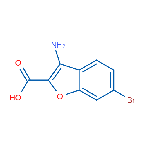 3-Amino-6-bromobenzofuran-2-carboxylic acid 1g