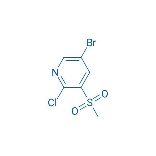 5-Bromo-2-chloro-3-(methylsulfonyl)pyridine 100mg