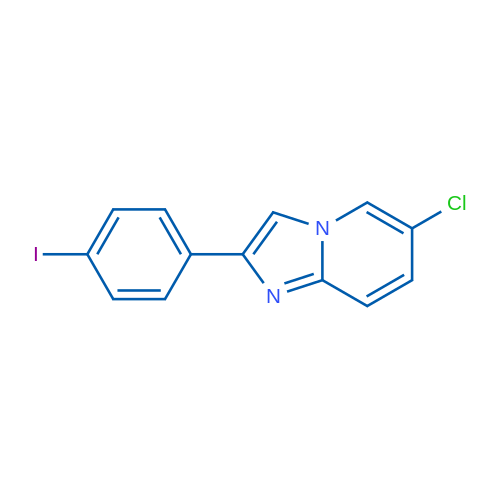 6-Chloro-2-(4-iodo-phenyl)-imidazo[1,2-a]pyridine 1g