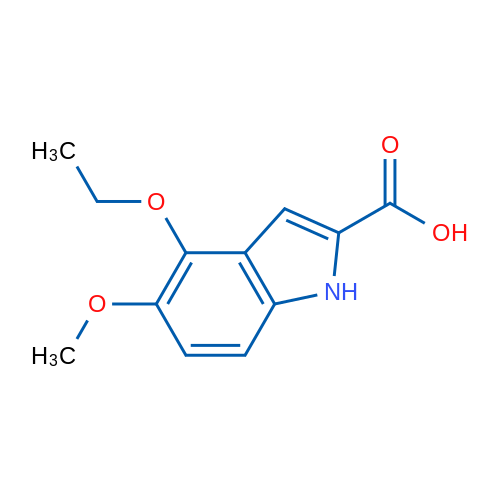 4-Ethoxy-5-methoxy-1h-indole-2-carboxylic acid 1g