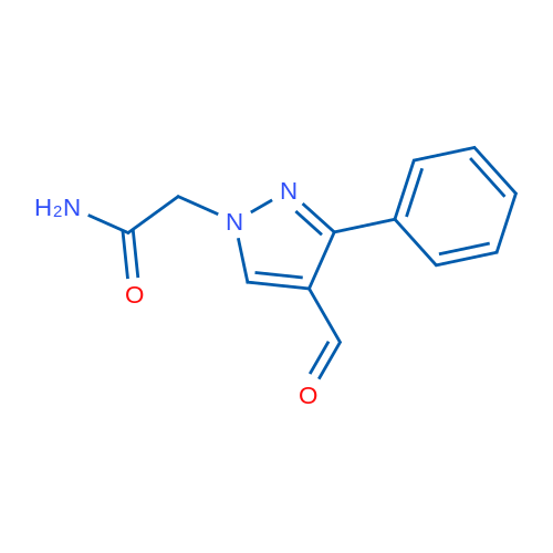 2-(4-Formyl-3-phenyl-1H-pyrazol-1-yl)acetamide 1g