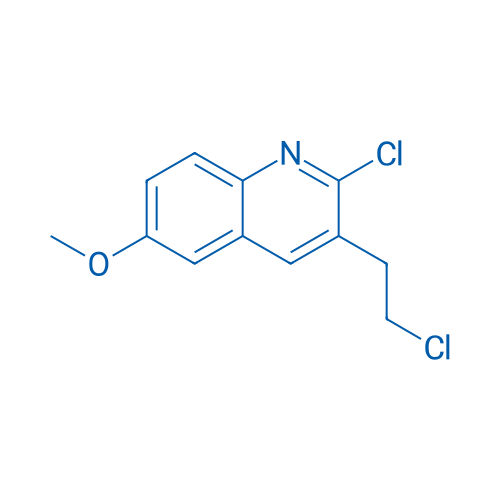 2-Chloro-3-(2-chloroethyl)-6-methoxyquinoline 5g