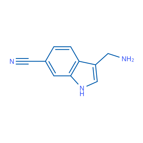 3-(Aminomethyl)-1H-indole-6-carbonitrile 1g