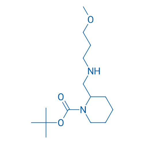 tert-Butyl 2-(((3-methoxypropyl)amino)methyl)piperidine-1-carboxylate 1g