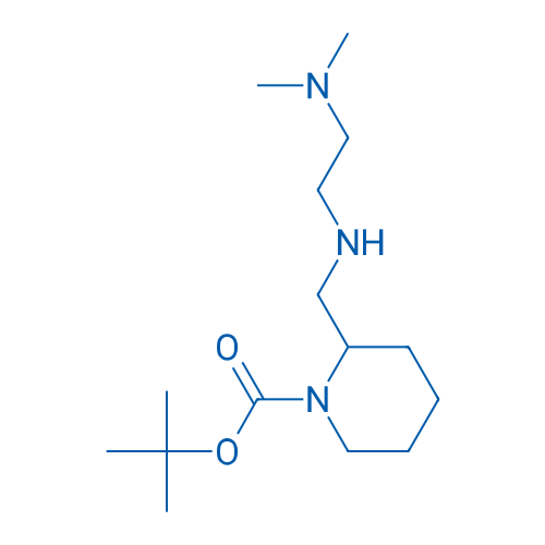 tert-Butyl 2-(((2-(dimethylamino)ethyl)amino)methyl)piperidine-1-carboxylate 1g