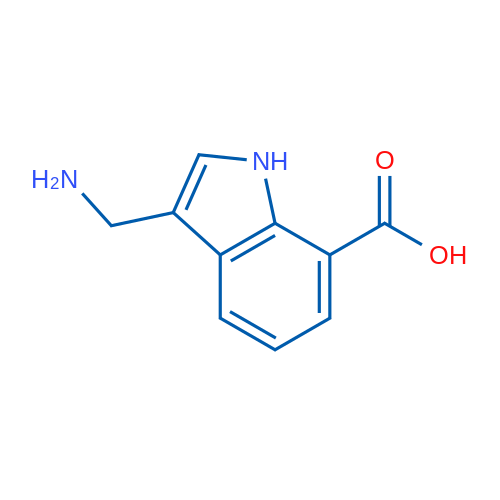3-(Aminomethyl)-1h-indole-7-carboxylic acid 1g
