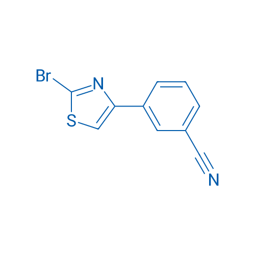 3-(2-Bromo-1,3-thiazol-4-yl)benzonitrile 250mg