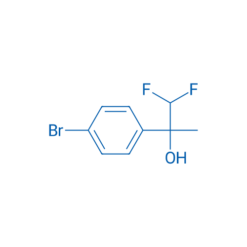 2-(4-Bromophenyl)-1,1-difluoropropan-2-ol 1g