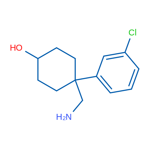 4-(Aminomethyl)-4-(3-chlorophenyl)cyclohexanol 5g