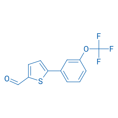 5-(3-(Trifluoromethoxy)phenyl)thiophene-2-carbaldehyde 5g
