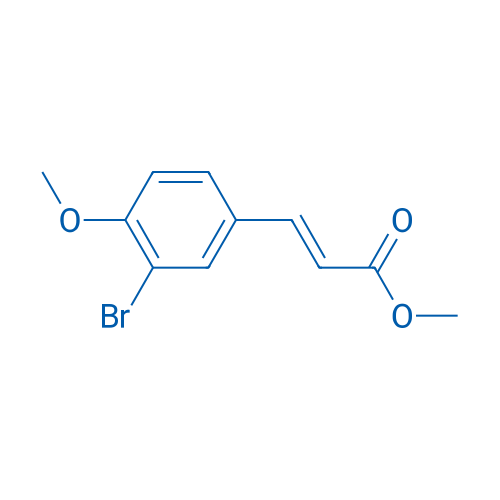 3-(3-BRomo-4-methoxy-phenyl)-acrylic acid methyl ester 1g