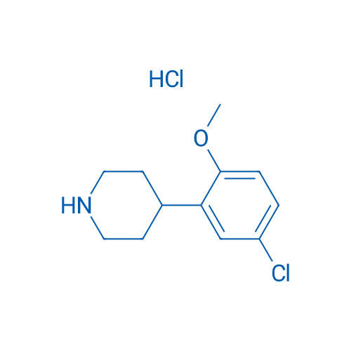 4-(5-Chloro-2-methoxyphenyl)piperidine hydrochloride 1g