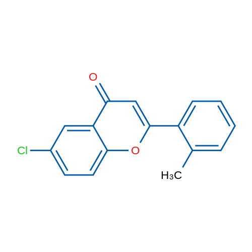 6-Chloro-2-(o-tolyl)-4H-chromen-4-one 1g