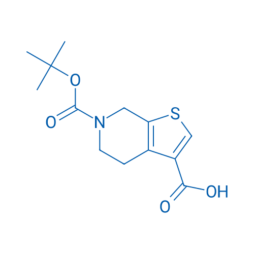 6-(tert-Butoxycarbonyl)-4,5,6,7-tetrahydrothieno[2,3-c]pyridine-3-carboxylic acid 100mg