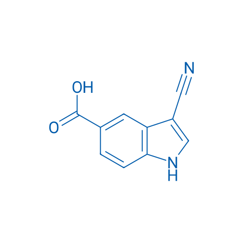 3-Cyano-1H-indole-5-carboxylic acid 100mg