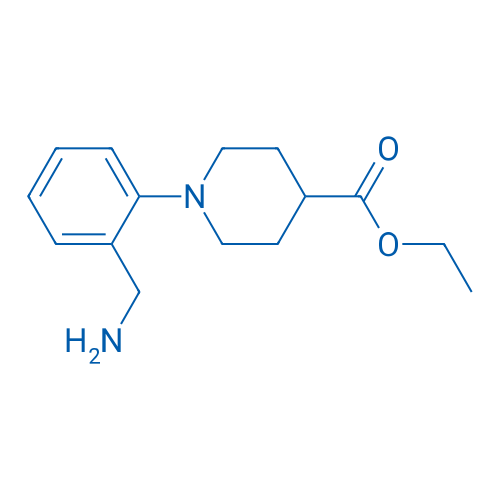 Ethyl 1-(2-(aminomethyl)phenyl)piperidine-4-carboxylate 5g