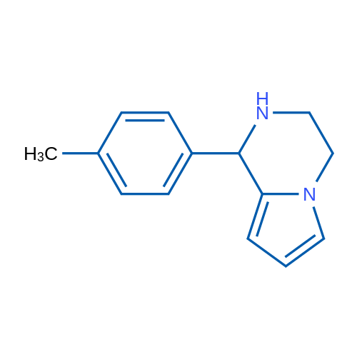 1-(p-tolyl)-1,2,3,4-tetrahydropyrrolo[1,2-a]pyrazine 100mg