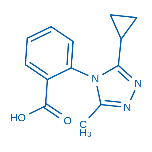 2-(3-Cyclopropyl-5-methyl-4H-1,2,4-triazol-4-yl)benzoic acid 1g