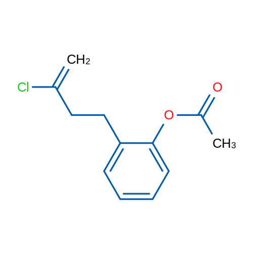 4-(2-Acetoxyphenyl)-2-chloro-1-butene 1g