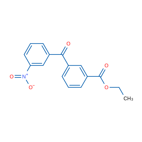 3-Ethoxycarbonyl-3'-nitrobenzophenone 1g