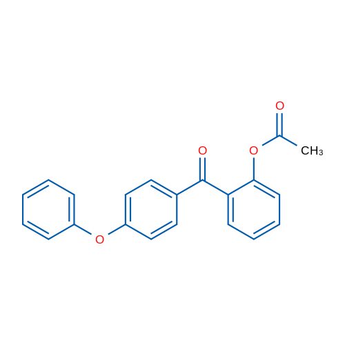 2-Acetoxy-4'-phenoxybenzophenone 1g