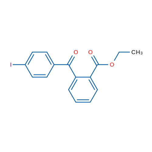 2-Ethoxycarbonyl-4'-iodobenzophenone 1g