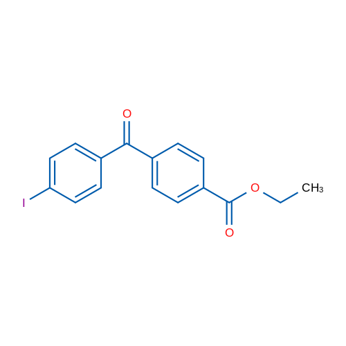 4-Ethoxycarbonyl-4'-iodobenzophenone 1g