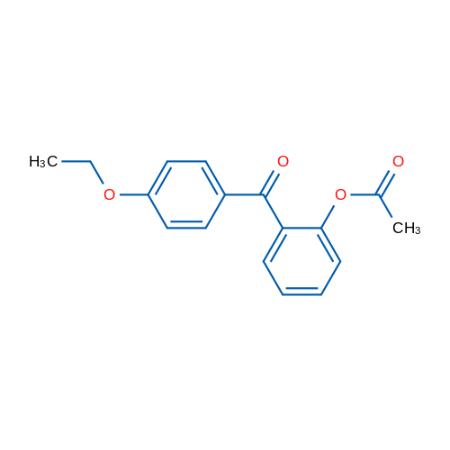 2-Acetoxy-4'-ethoxybenzophenone 1g